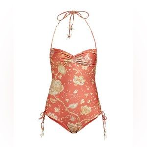 Zimmermann Veneto paisley print one piece swimsuit